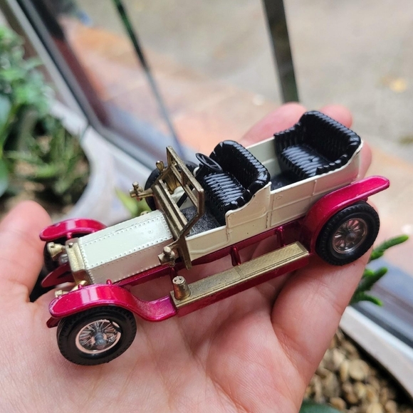 Vintage Lesney Y-10 1906 Rolls-Royce Silver Ghost Matchbox Toy Car - Picture 3 of 16